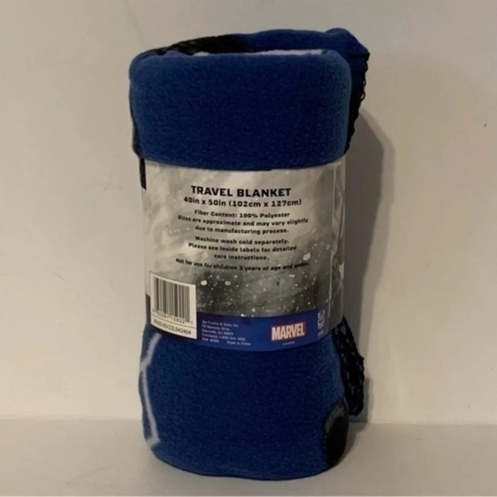 NWT. MARVEL Avengers Black Panther Throw Blanket